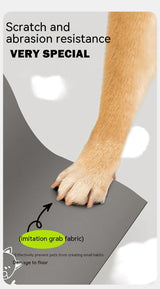 Scratch & abrasion fabric pet mat