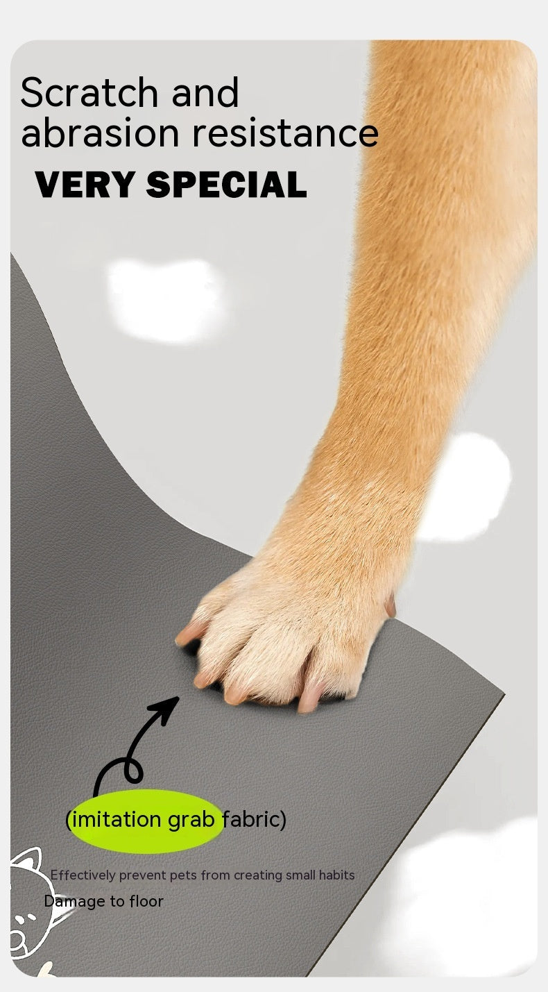 Scratch & abrasion fabric pet mat
