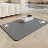 Washable pet feeding mat